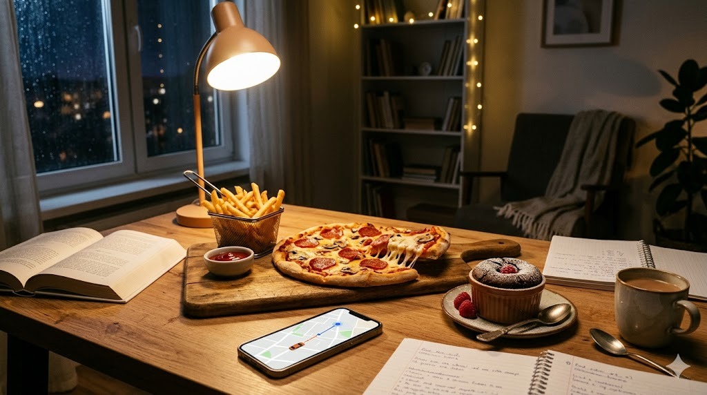 Best Comfort Foods to Order Online During Late Nights